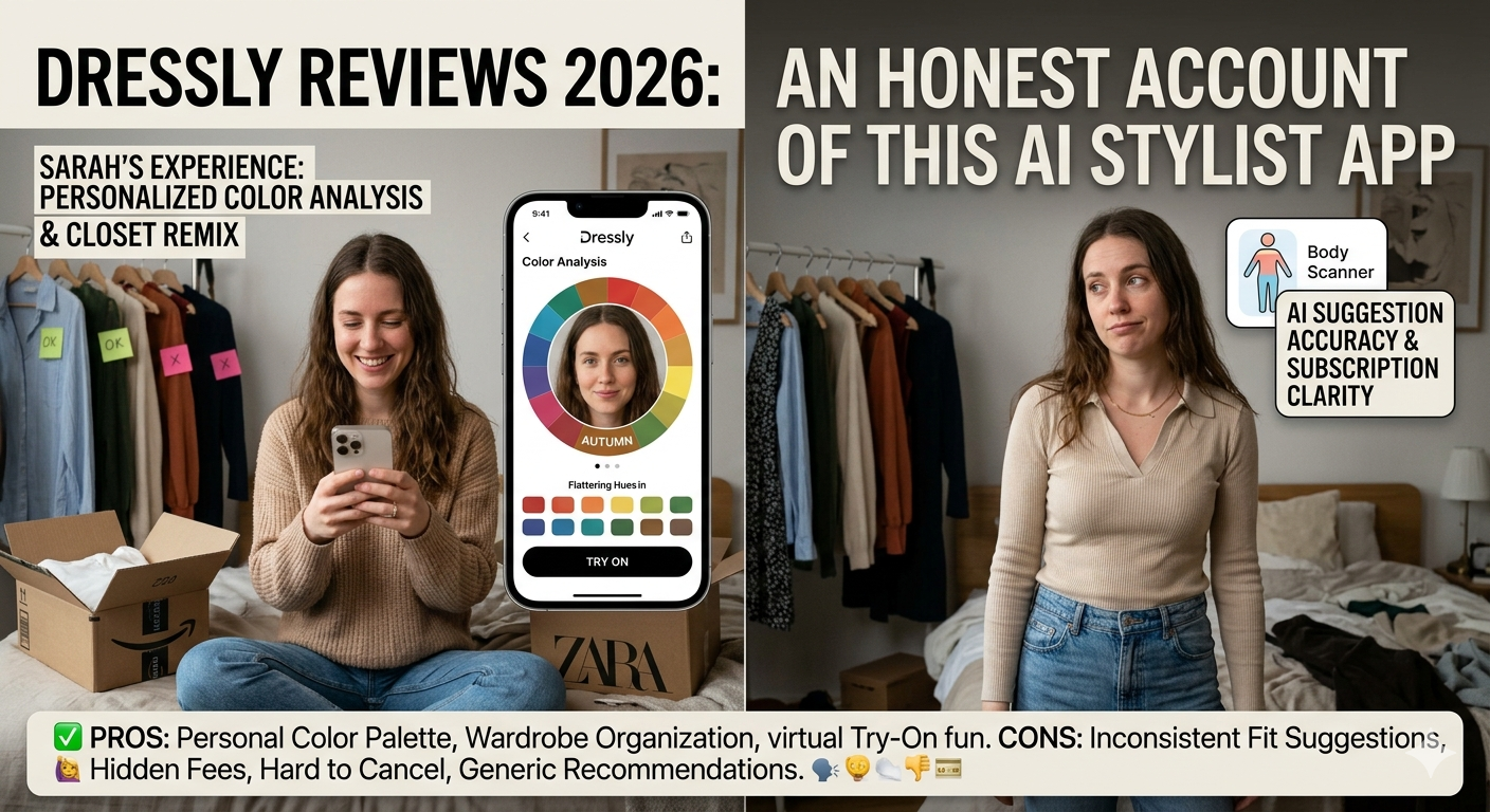 Dressly Reviews : An Honest Account of This AI Stylist App
